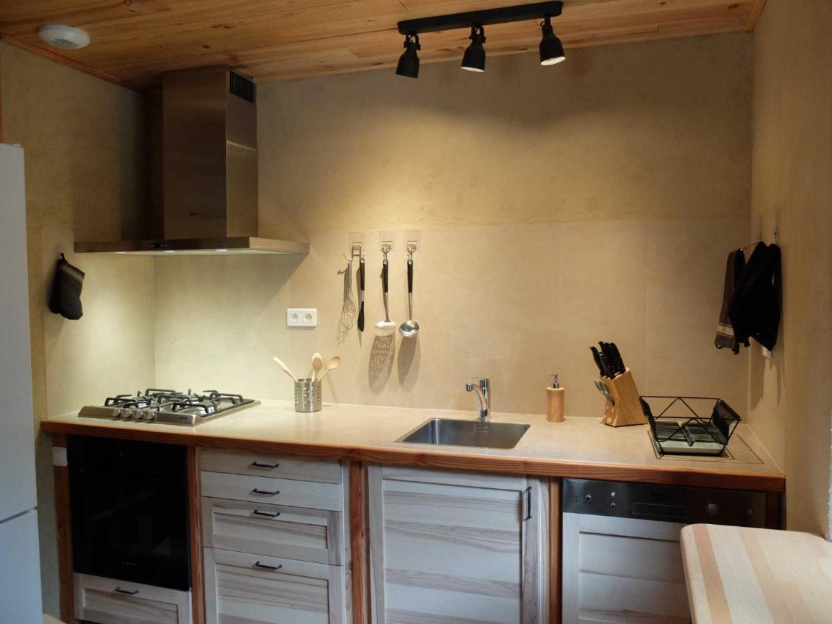 Gite Et Cabane Ecologiques 1000 Pailles Labastide-de-Virac 外观 照片