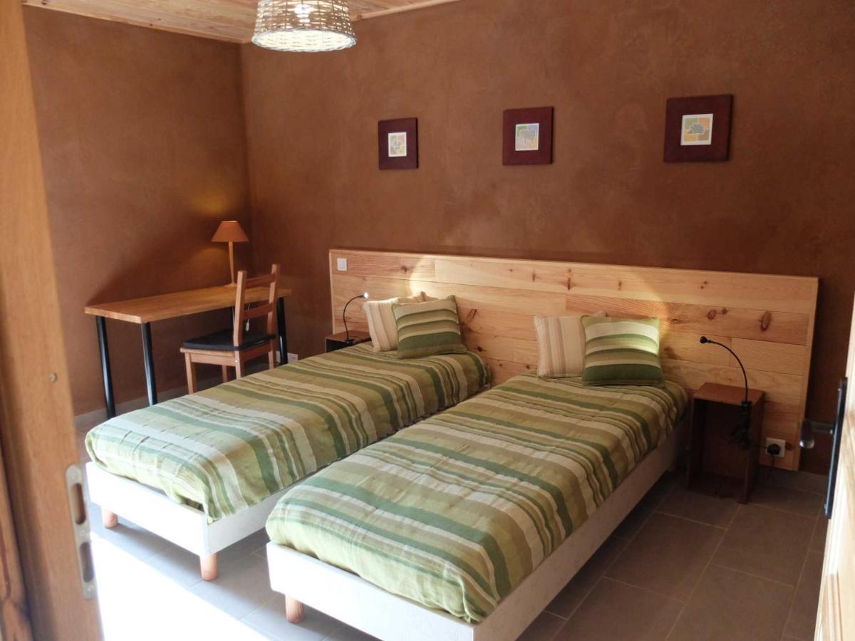 Gite Et Cabane Ecologiques 1000 Pailles Labastide-de-Virac 外观 照片